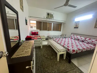 Bed space neat and clean atmosphere for females