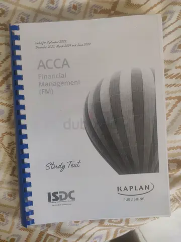 ACCA Financial Management (FM) - Kaplan/ISDC Study Text (2024 edition)