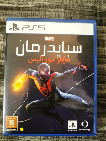Spiderman Miles Morales Ps5 disc
