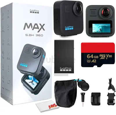 GoPro MAX 360 (2025) Action Camera Dual-Lens 5.6K 360 Video