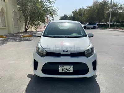 Kia Picanto 2019 Model White Colour