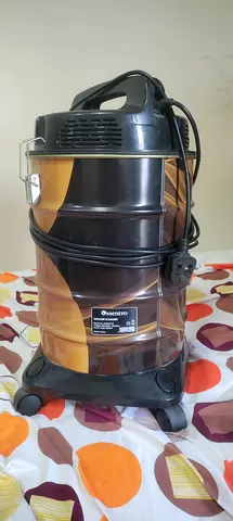 Used Canister Vacuum Cleaner - Cylinder Wet/Dry, Compact on Wheels