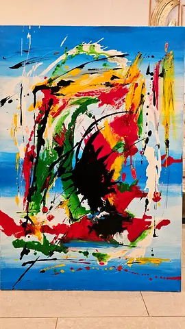 Biggest size splash Abstract painting