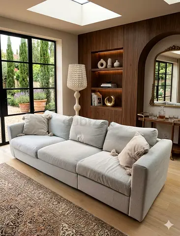 IKEA vimle 3 Seater Sofa Bed Beige Good condition