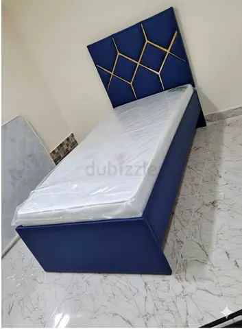 Single bed with madical mattres brand new selling