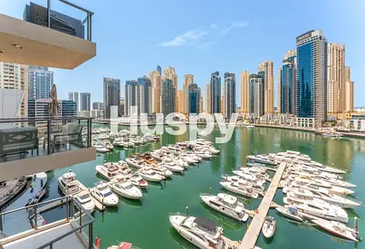 Balcony with Full Marina View | Furnished | Vacant