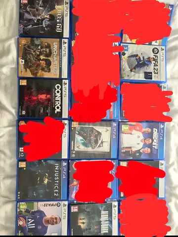 PS5, PS4 GAME DISCS specific game or all text me