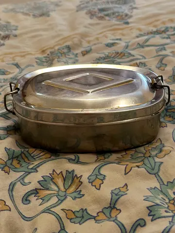 Stainless Steel Lunch Box / Tiffin with Secure Latch