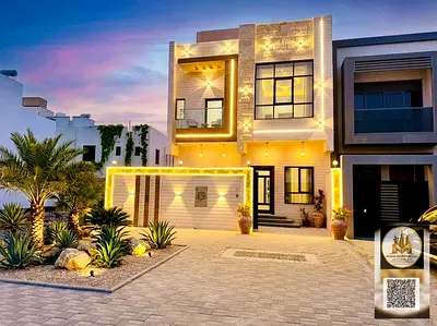 فيلا للبيع في الزاهية على شارع رئيسي موقع مميز مساحة الأرض 200 متر 2152 قدم على شارع وسكة مساحة البناء 3950 قدم 6 غرف نوم ماستر مجلس مع حمامات ومغاسل