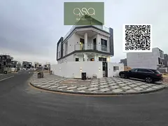 For Sale: Double Side Corner G+2 Six Bedroom Townhouse Ready To Move Available In Al Helio, Ajman!