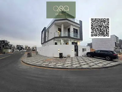 For Sale: Double Side Corner G+2 Six Bedroom Townhouse Ready To Move Available In Al Helio, Ajman!