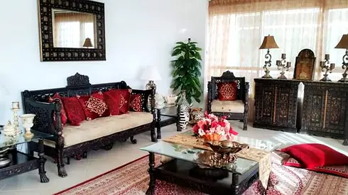 Handmade Pakistani Chinniott sofa set