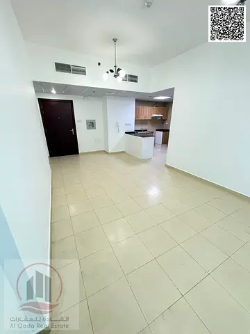 For sale: Apartment in Ajman City Tower, two bedrooms, living room, ready to move in, 10100 sq m, freehold ownership for all nationalities, recently r