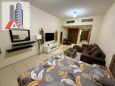 Furnished Studio for Rent in Ajman One Tower | 650 Sqft | Parking Included