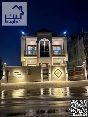 Modern villa for rent in Helio 2, Ajman. First tenant, move-in ready. Near SMBZ Road & services. Easy access to Dubai/Sharjah. Perfect location!