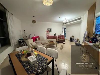 Two‑Bedroom Apartment for Annual Rent in Conquer Tower | Direct on Khalifa Street | Open‑View Balcony | Central AC | Separate Living Room