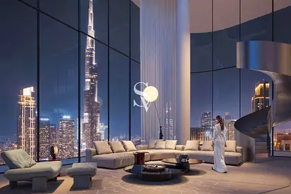 ULTRA LUXURY -DUPLEX PENTHOUSE FACING BURJ KHALIFA