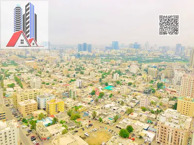 Spacious 1 BHK With Balcony and Laundry Room+ Parking (EMPTY FLAT) With 2 Bathrooms available for Sale in in Ajman One Tower