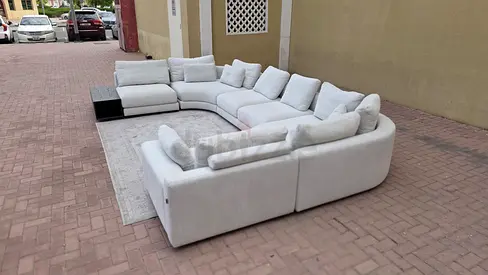 ChattelsMore Olta U Shape Sofa Beige excellent Condition