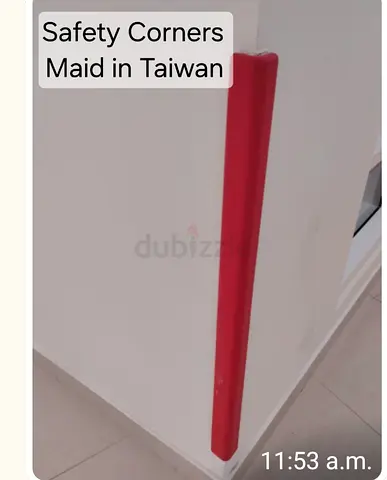 Corner Foam Safety Protectors  - Multiple Colors, Made in Taiwan, Brand New