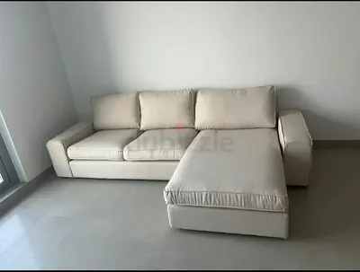 Ikea kivik L shape sofa Beige