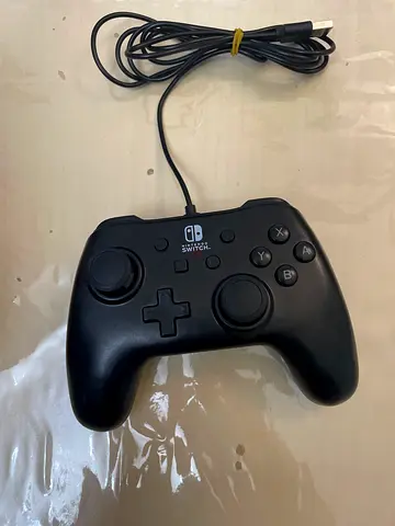 Used Nintendo Switch Pro-style wired Controller - Black