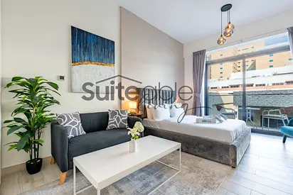 Spacious Studio | Furnished | Modern Layout