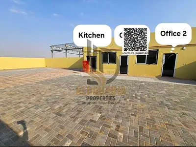 Industrial Building on Main Road (36m) | 550KW Power | Warehouses + Commercial Plot | Al Saja'a Oasis