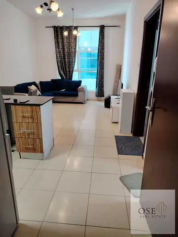 One bedroom and living room with a down payment of 195,000 and installments of 3,000 dirhams. Immediate occupancy.