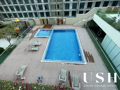 Beautiful 1BED+ Maids/ Study/ Kids Room| Pool View| Close to Mall