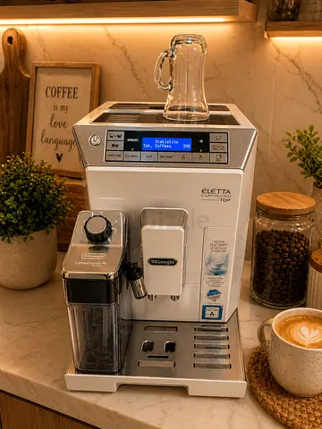 DeLonghi Eletta Cappuccino Top Super-Automatic Espresso Machine