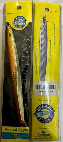 High-Quality Vertical Jigging Fishing Lures - 100g Stinger Australia
