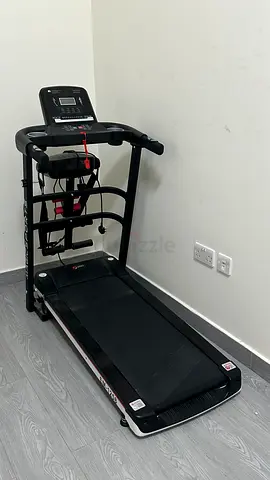 3-in-1 Treadmill with Massager  Weights – Excellent Condition