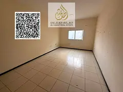 Studio apartment for annual rent, semi-separate kitchen, very spacious, Al Rashidiya 3