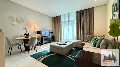 غرفة نوم واحدة مفروشة | حافة الخليج | إطلالة على القناة