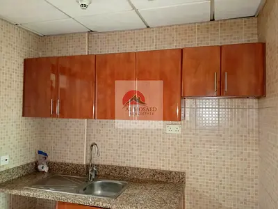 Unfurnished studio without balcony available EMRIRATES cluster family building