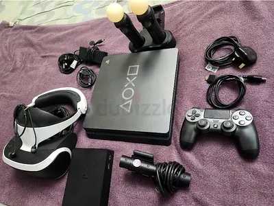 Playstation 4 Slim Special Edition with complete VR set
