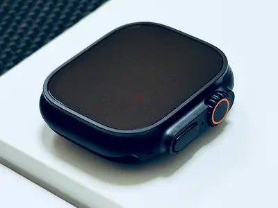 Brand New, Never Used, Apple Watch Ultra 2 49mm Black Titanium, Navy Ocean Band,Full Box Packing TRA