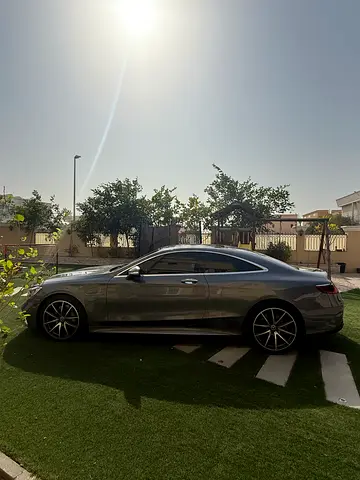 S560 coup clean and law milage gcc