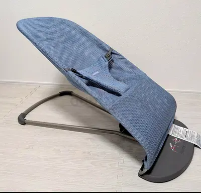 Babybjorn bouncer with soft friends toys bar