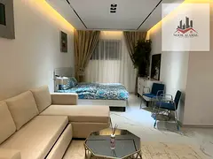 Sharjah, Al Khan, Beach Tower 1, spacious studio apartment furnished with hotel-style furniture, sep