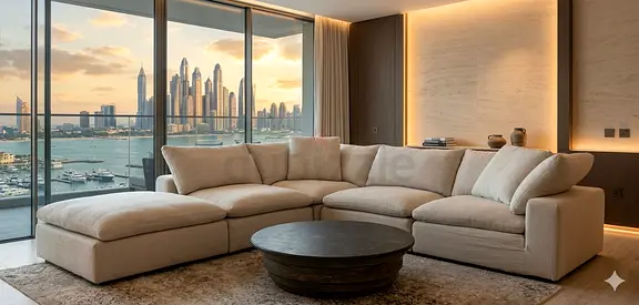 Marina home Luscious feather 🪶 filled modular sofa