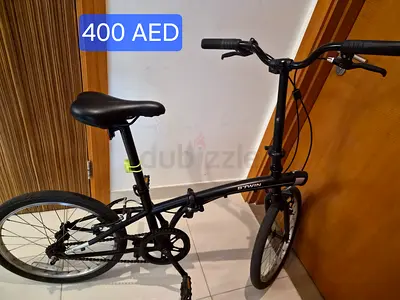 Btwin Folding Bike - Compact Urban Bicycle, Good Condition