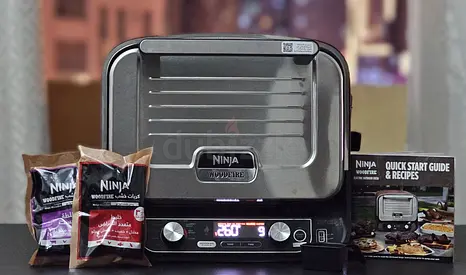 Ninja Woodfire Electric Outdoor Oven, 8-in-1 Pizza Oven