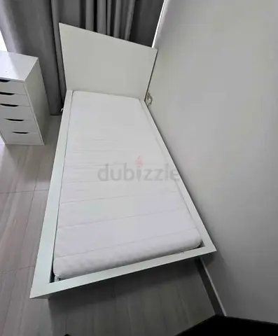 Ikea single bed with mattress available in perfect condition