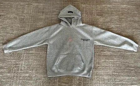 Essentials grey hoodie