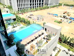Pool view Brand New 1BR | Sami Closed kitchen | Balcony with Open view
