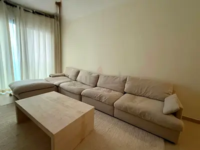 5__Peice beige model swin sofa  ottoman