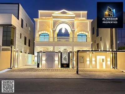 فيلا كلاسيك 7غرف نوم ماستر مصعد داخلي طابقين وروف تقسيمات داخليه كبيرة تملك حر السعر شامل المياه والكهرباء
