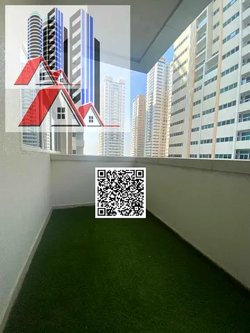 1 BHK for Rent in Ajman One Towers with Parking Close Kitchen.